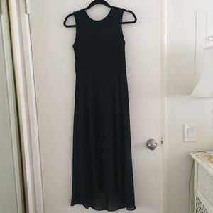Long black dress
